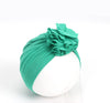 Green-flower hat / one size fits all