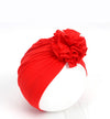 Big red - flower hat / one size fits all