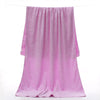 New embossed bear head light purple / 70*140--