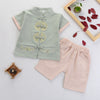 Double blessing green / 90cm-130cm/1 hand 5 pieces
