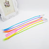 One word clip bright color braid style mixed color