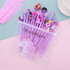 20 purple set pens + unicorn pencil case / 0.5mm