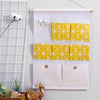 7 pockets of yellow rice grid