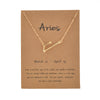 Aries gold card gold chain