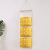 Yellow rice plaid