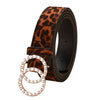 Leopard 8 buckle rhinestones / 90cm-115cm