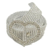 Heart buckle silver / 115cm