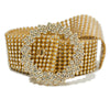 Gold sun buckle / 115cm