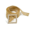 Diamond buckle gold / 115cm