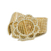 Sunflower buckle gold / 115cm