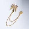 Golden angel wings 8025