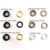 Copper 15*8 air eye round edge silver plating