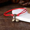 G6#4 red rope bell