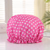 Ecru bound rose polka dots