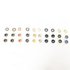 Inner diameter 4mm gold