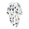 Cartoon lion camel romper / 59cm