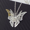 Silver pendant + chain
