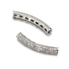 Silver white zirconium