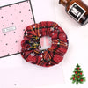 B210 christmas hair tie-red and yellow / qiyue factory direct sales