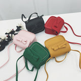 Children's Messenger Bag 2020 New Korean Style Girls Bowknot Simple Fashion Baby Shoulder Change Accessories Bag