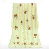 Foot bear light yellow / 70*140--