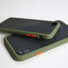 Matte skin shell + green / iphone 14