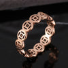 Coin ring / us size 5