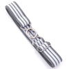 Gray and white stripes / 70cm