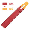 Pen case with cover [red+yellow] / compatible with apple pencil
