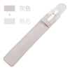 Pen case with cover [gray + silver] / compatible with apple pencil