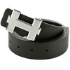 Black letter buckle / 110cm