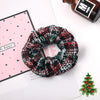 B210 christmas new hair tie - green and white / qiyue factory direct sales