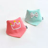Pink crown bow tie combination 2 pack