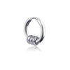 Steel ear buckle