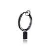 Black ear clip