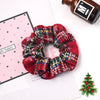 B210 christmas new hair tie - red and white / qiyue factory direct sales