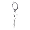 Ear clip steel color