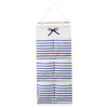 6 pockets blue stripes