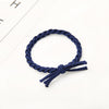 Braided navy blue