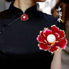 Peony red