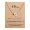 Libra gold card gold chain