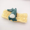 Small crocodile headband-yellow