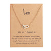 Leo gold card gold chain