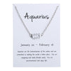 Aquarius silver card silver chain