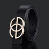 Gold buckle black 2 / 80cm