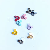 6mm Mickey button mini small button bjd small rag doll clothing accessories baby buttons