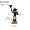 Anubis candlestick