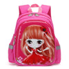 Red dress girl rose red