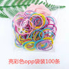 100 bright color opp bags