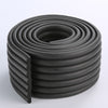 Black / 80mm wide * 08m thick * 2 meters long with 4 meters of double-sided tape